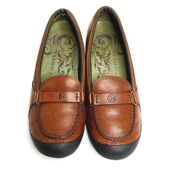 EUC Merrell Plaza Glide Saddle Loafer Sz 7.5 - Picture 5 of 8